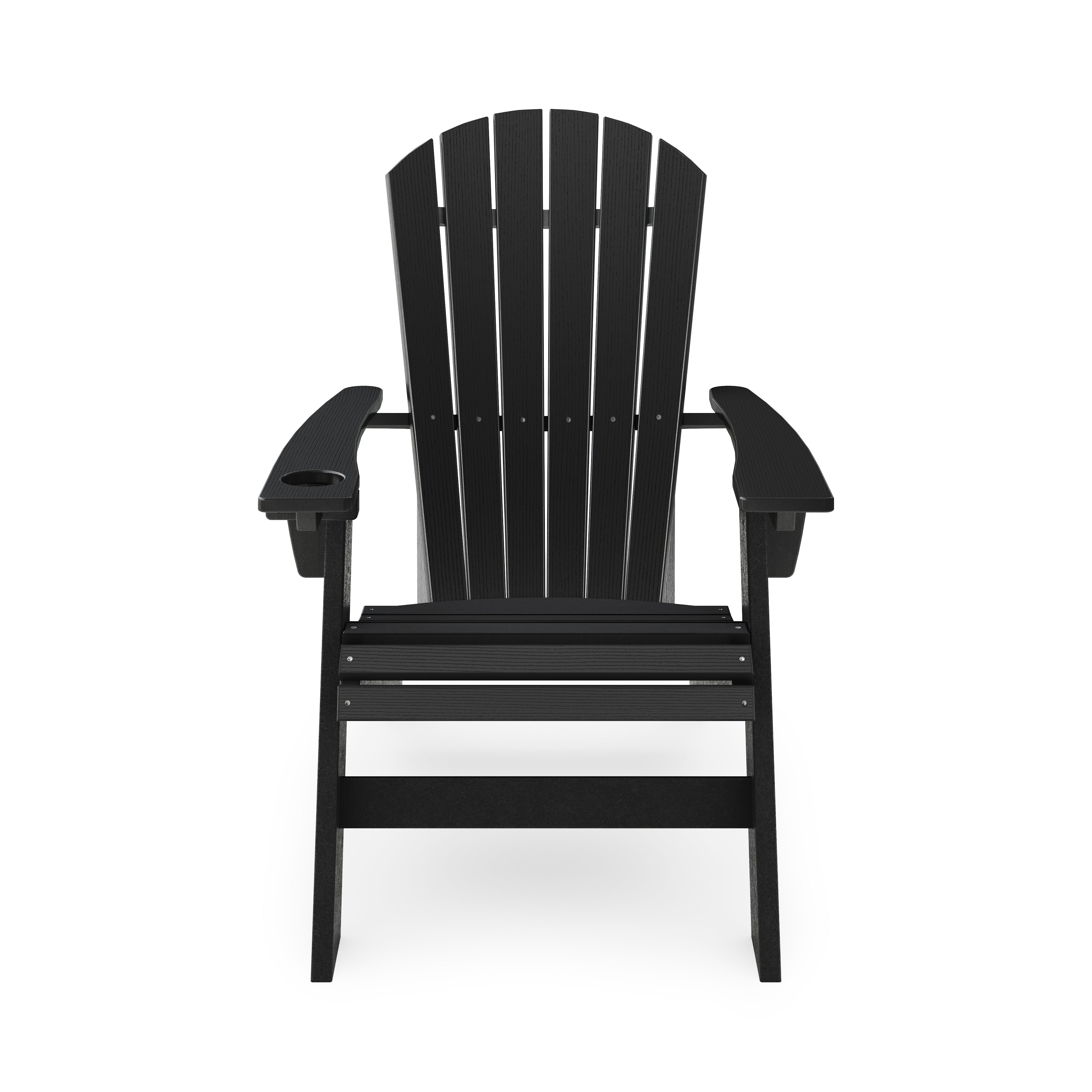SoPoly St Simons Curved Back Adirondack Chair