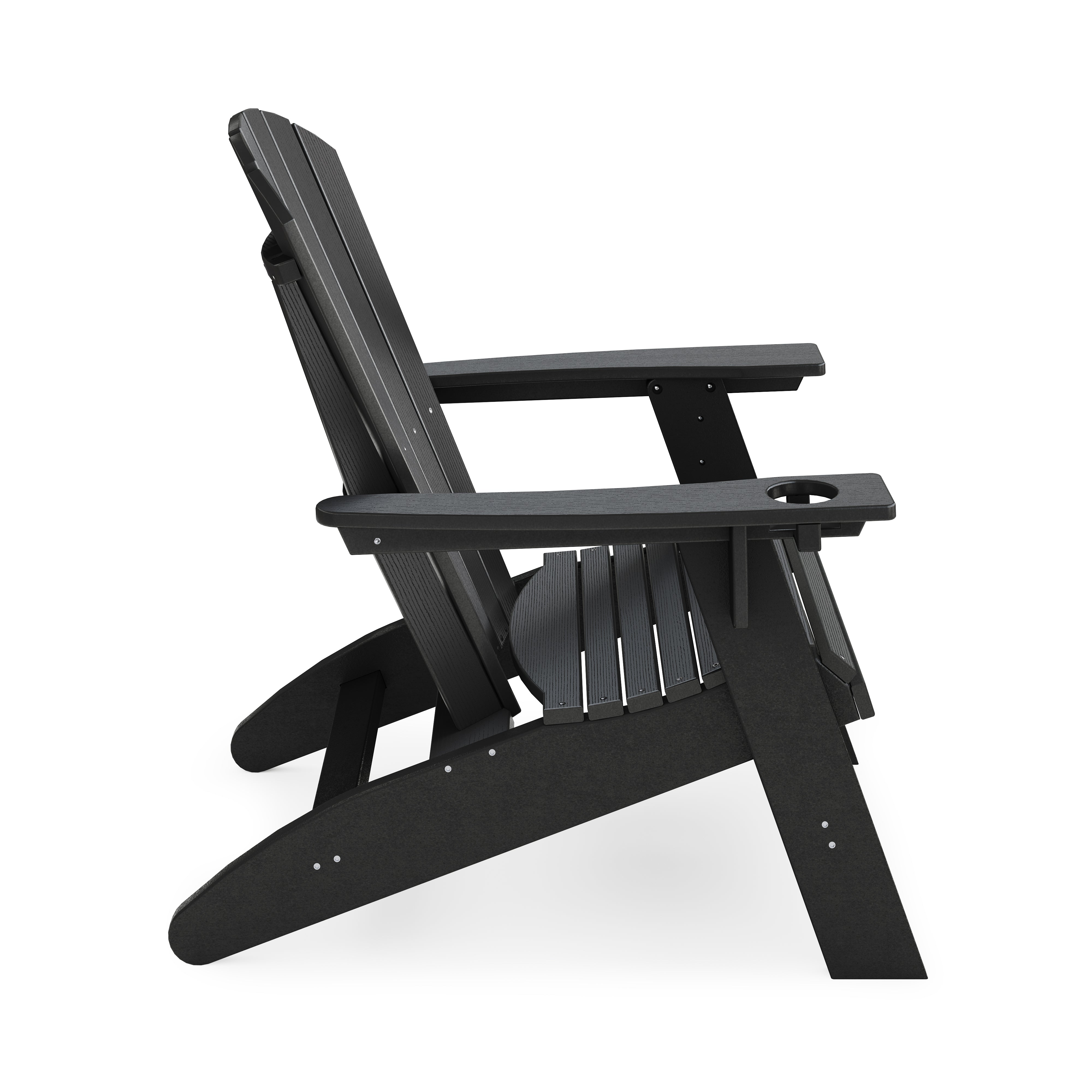 SoPoly St Simons Curved Back Adirondack Chair