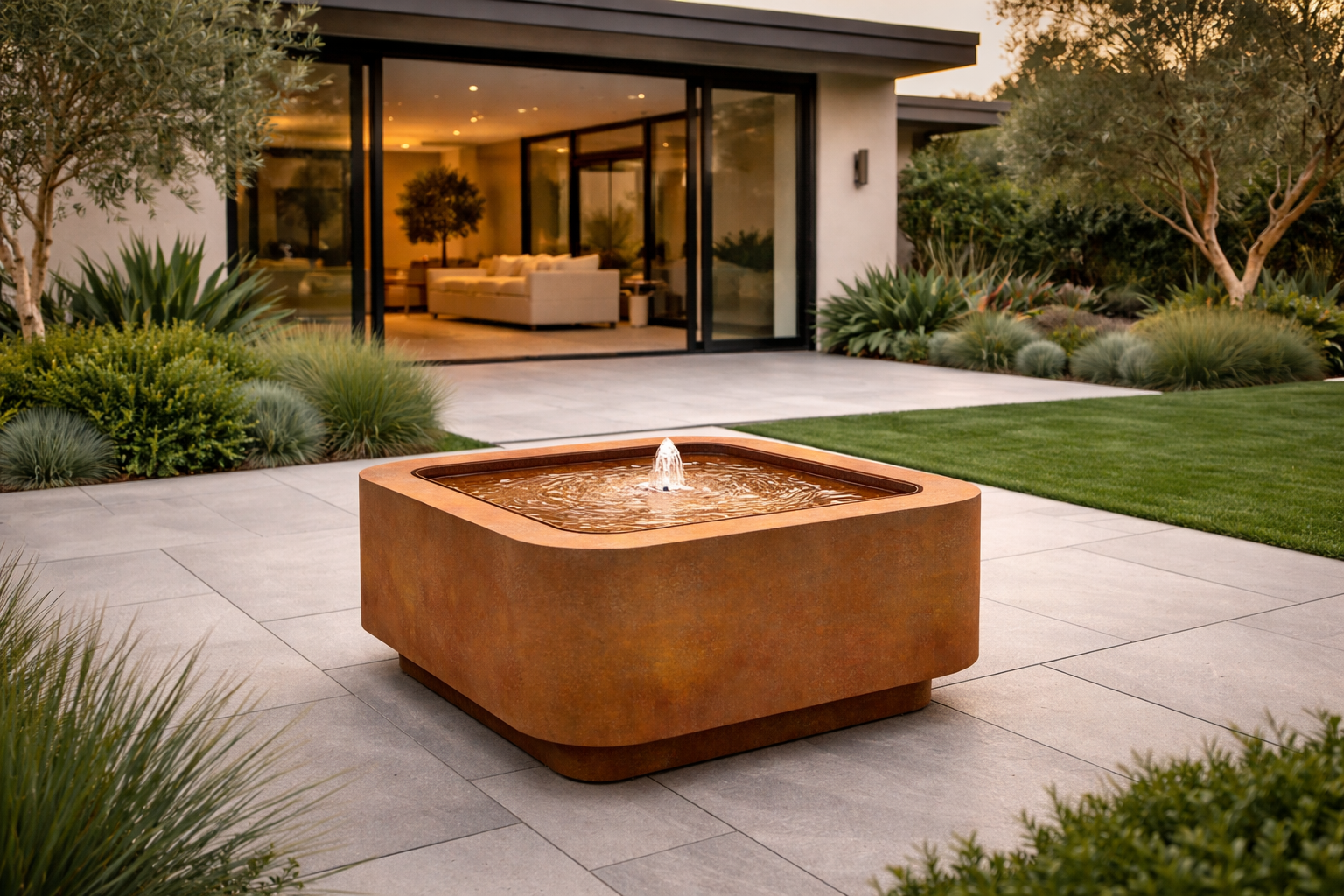 Mesa Soft Square Fountain
