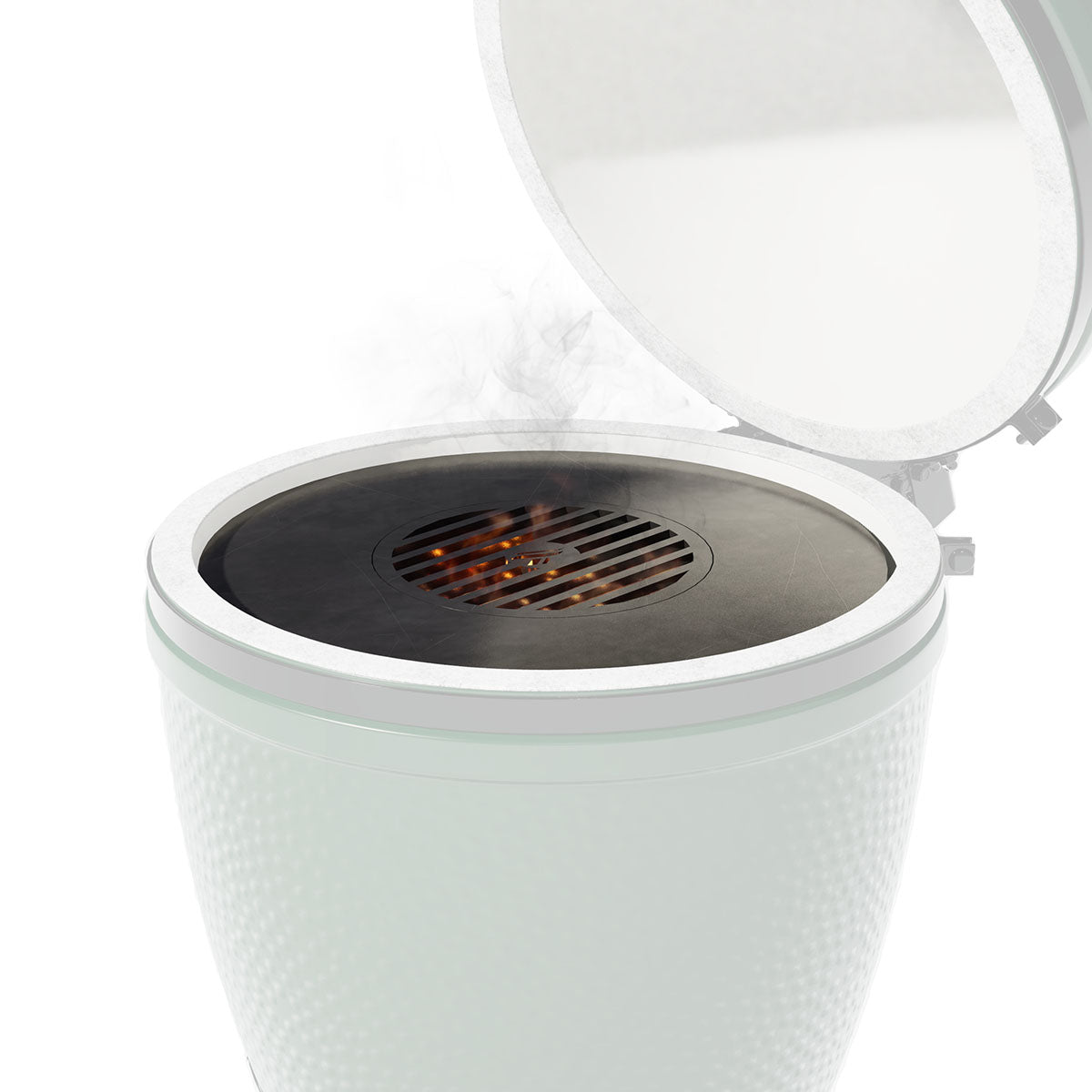 Arteflame Two-Piece Flat-Top Kit — Fits Big Green Egg® Grills