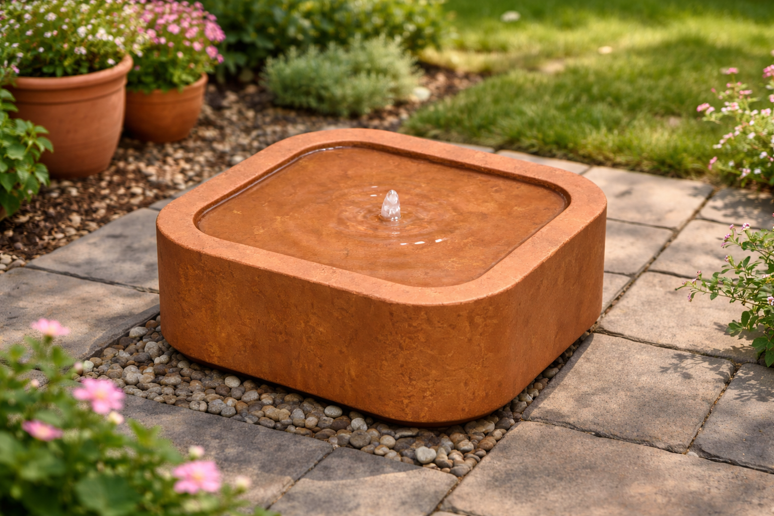 Mesa Soft Square Fountain