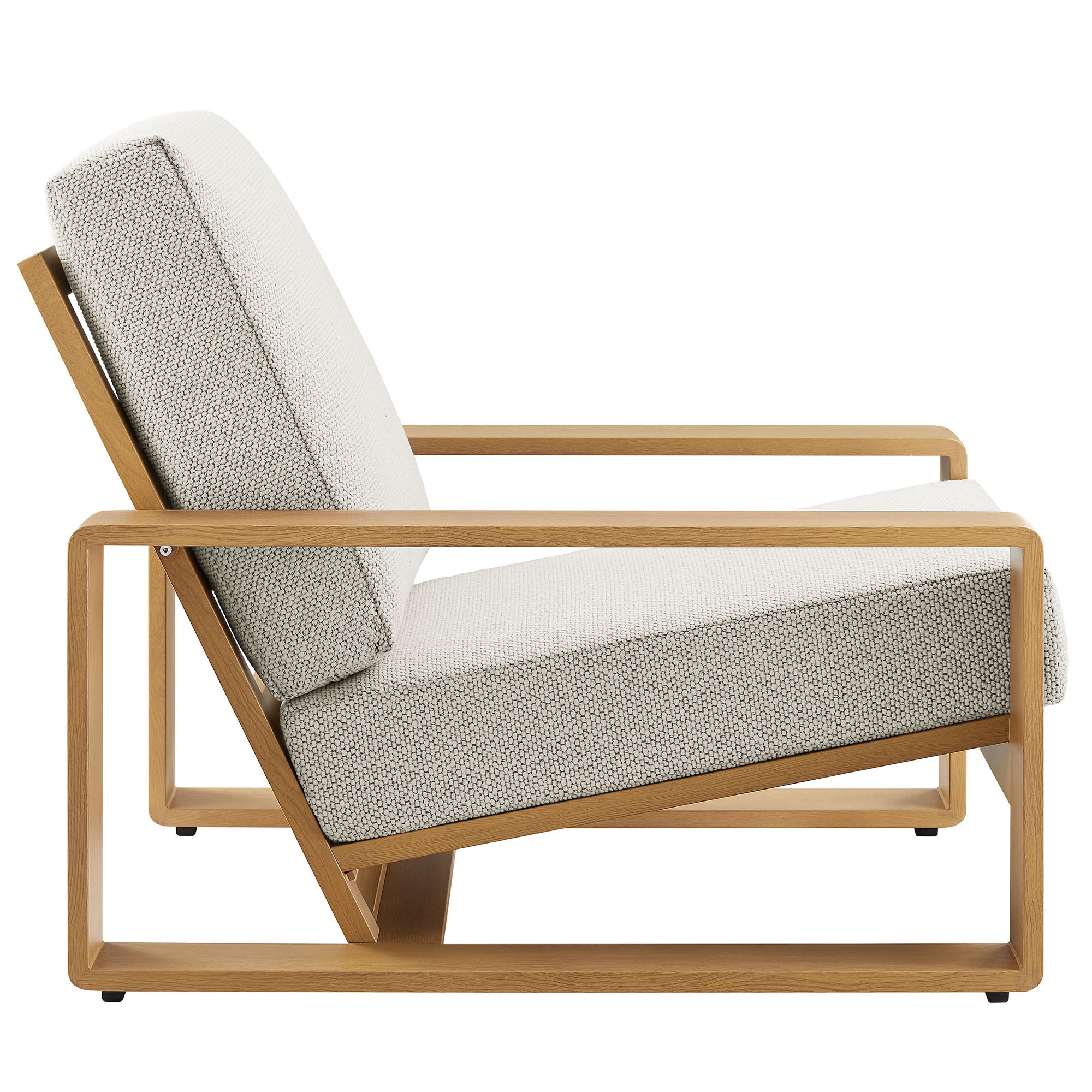 Lirienne Outdoor Patio Aluminum Faux Wood Armchair by Modway