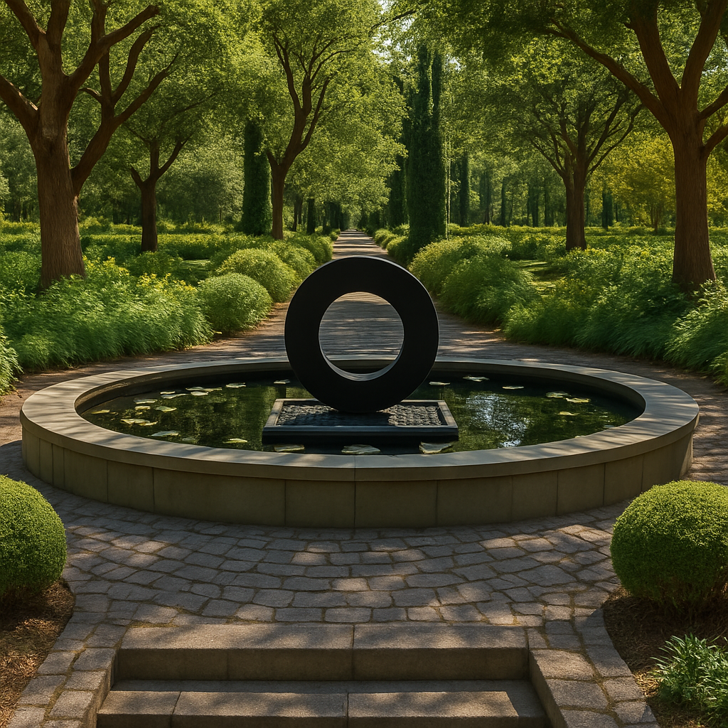 Halo Rain Curtain Fountain