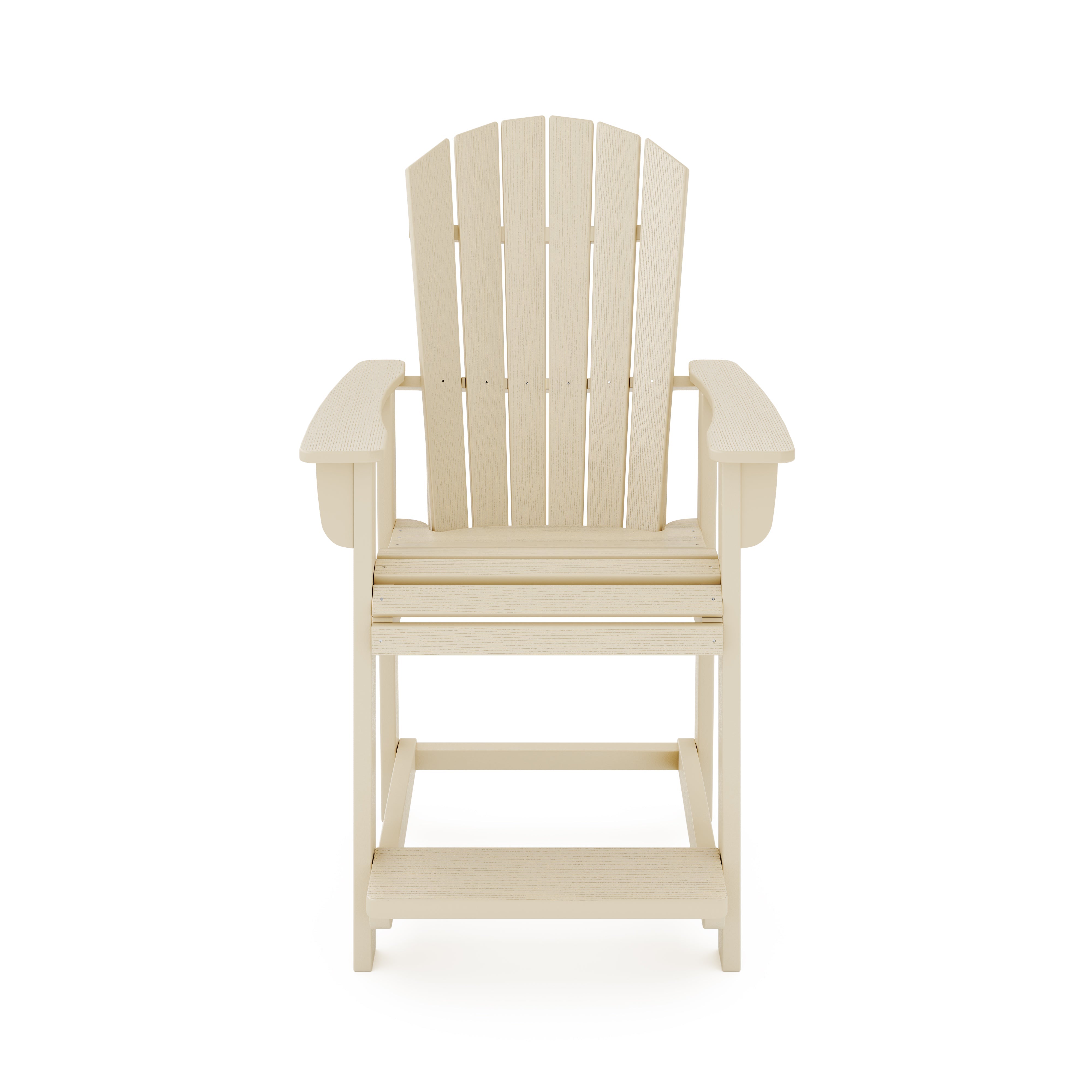 SoPoly St Simons Fan Back Counter Chair (Premium)