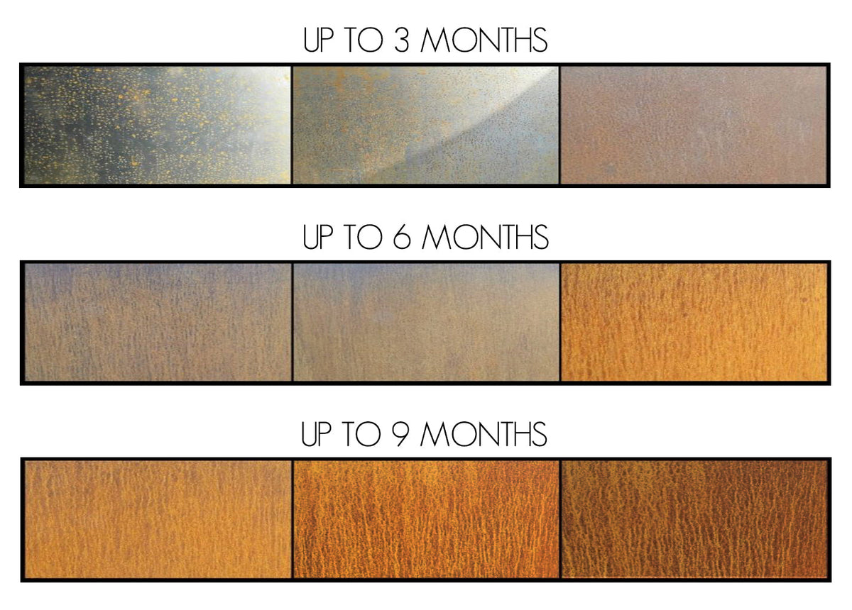 Corten Steel Firepit Grates - FREE SHIPPING