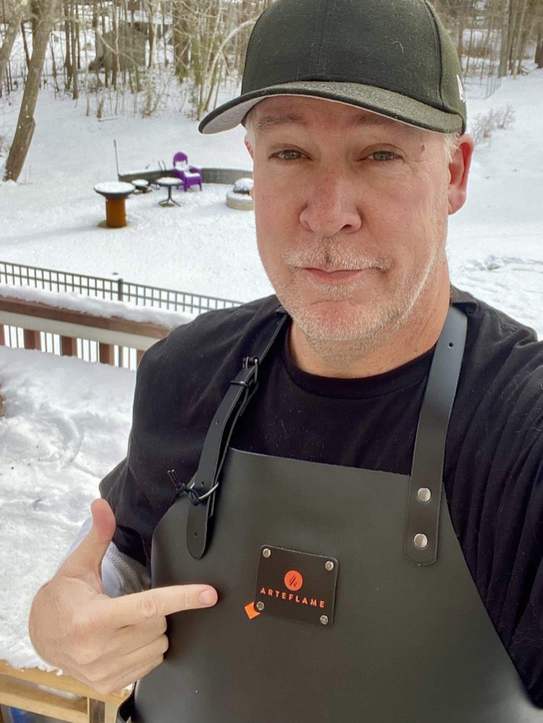 Arteflame Fine Leather Grill Apron