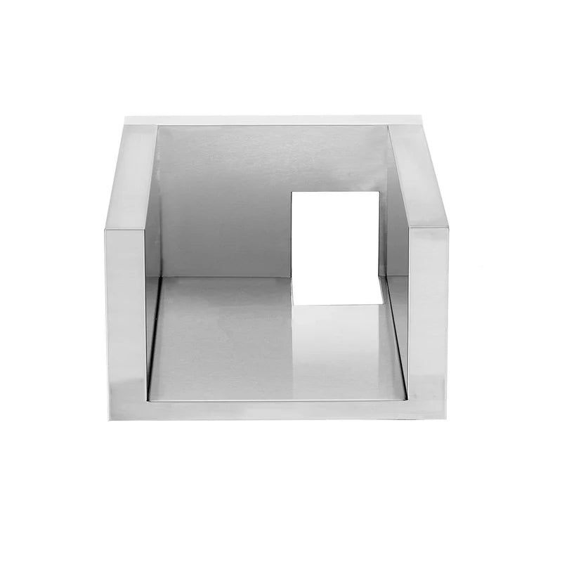 TrueFlame GL-TFSB2 double side burner liner front view for built-in outdoor kitchens