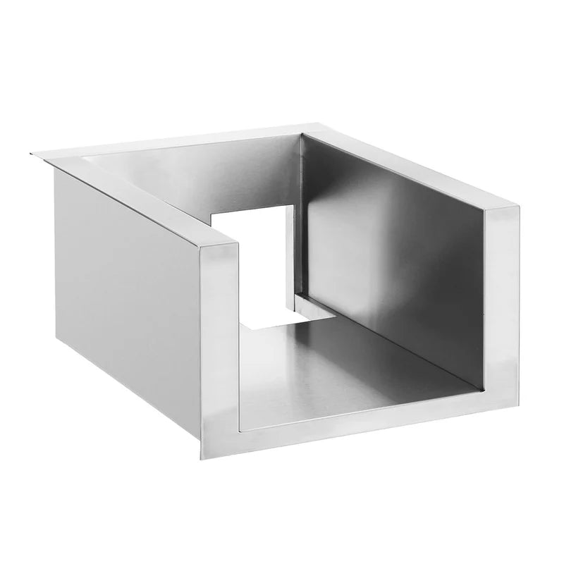 Angled side view of the TrueFlame GL-TFSB2 double side burner liner