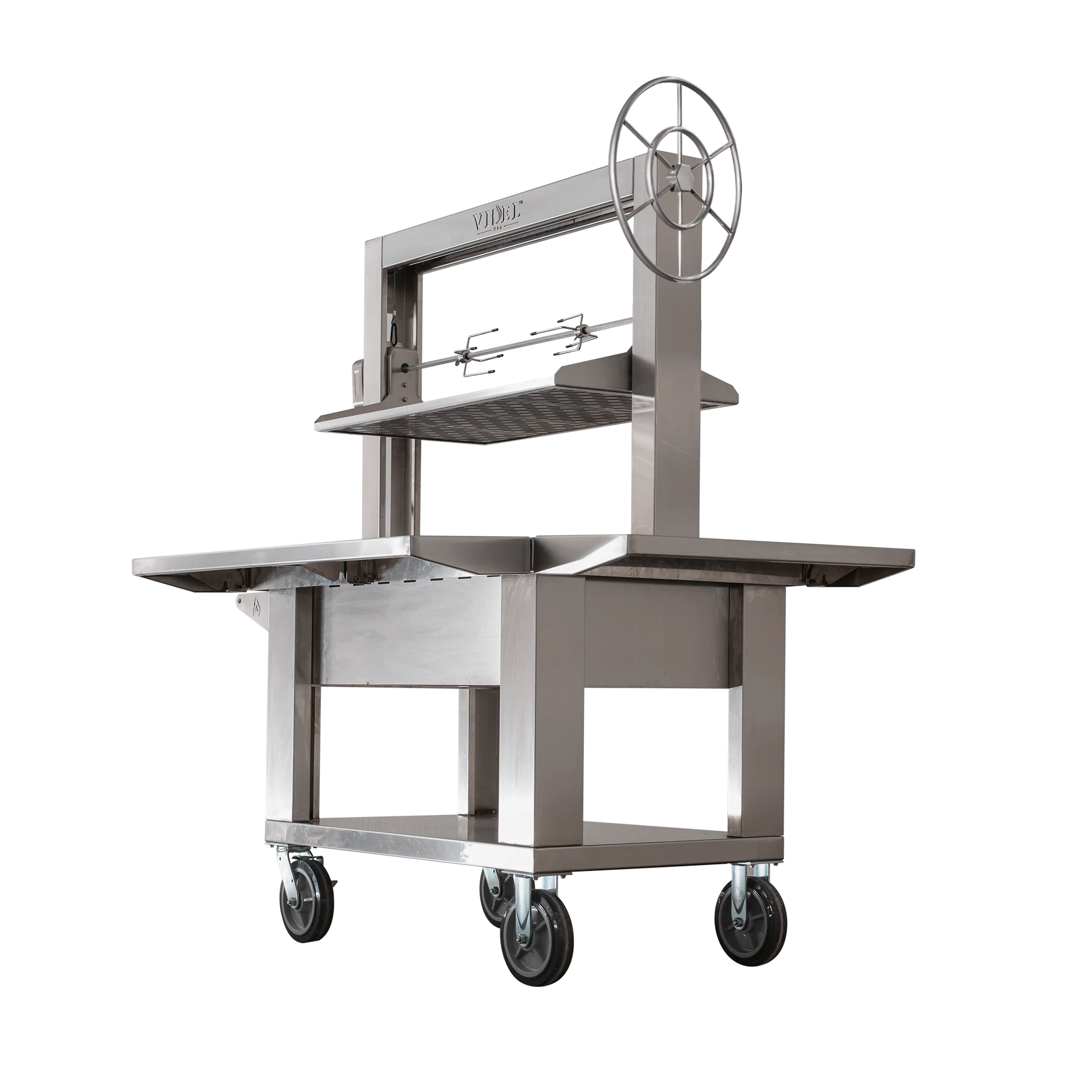Videl Brasa II Argentinian wood-fired grill with rotisserie system